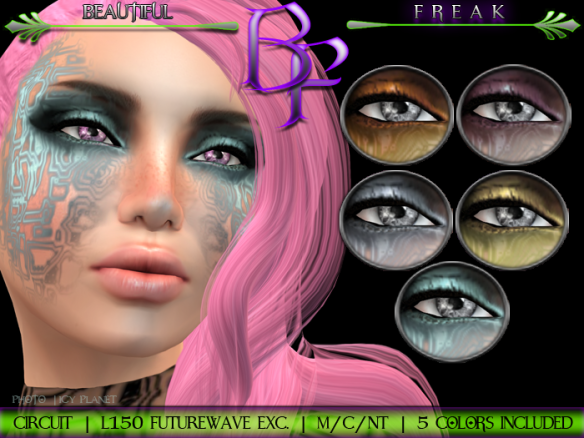 BF Circuit eye makeup template fw2015exc