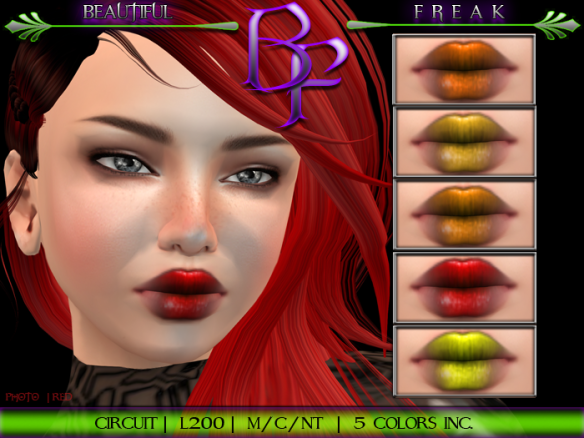 BF circuit lipstick template cgory